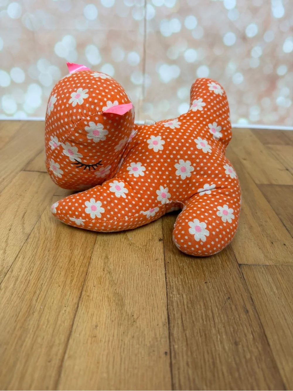 Vintage Handmade Plush Stuffed Animal